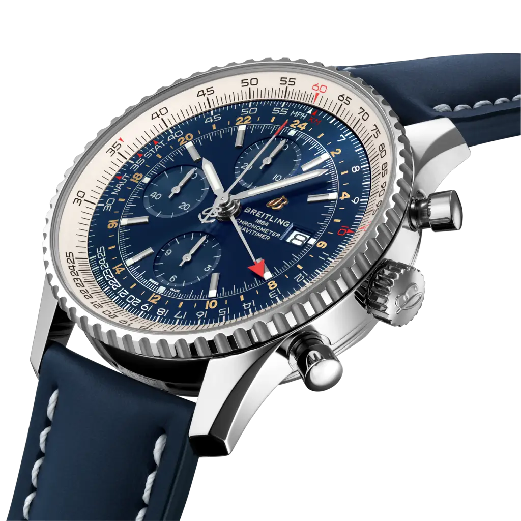 Navitimer Chronograph GMT 46 - A24322121C2X1
