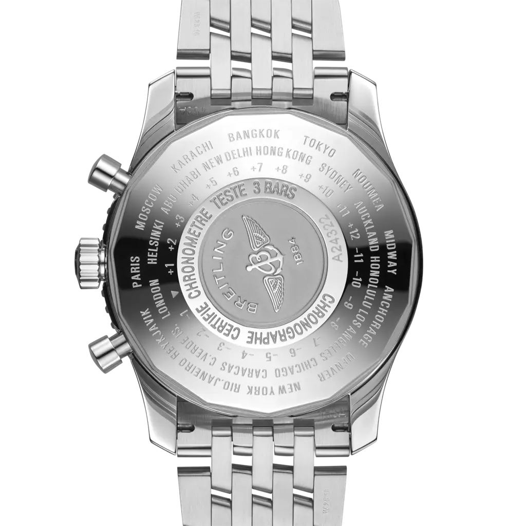 Navitimer Chronograph GMT 46 - A24322121G1A1 - image 4