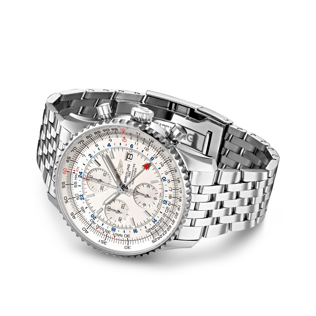 Navitimer Chronograph GMT 46 - A24322121G1A1 - image 3