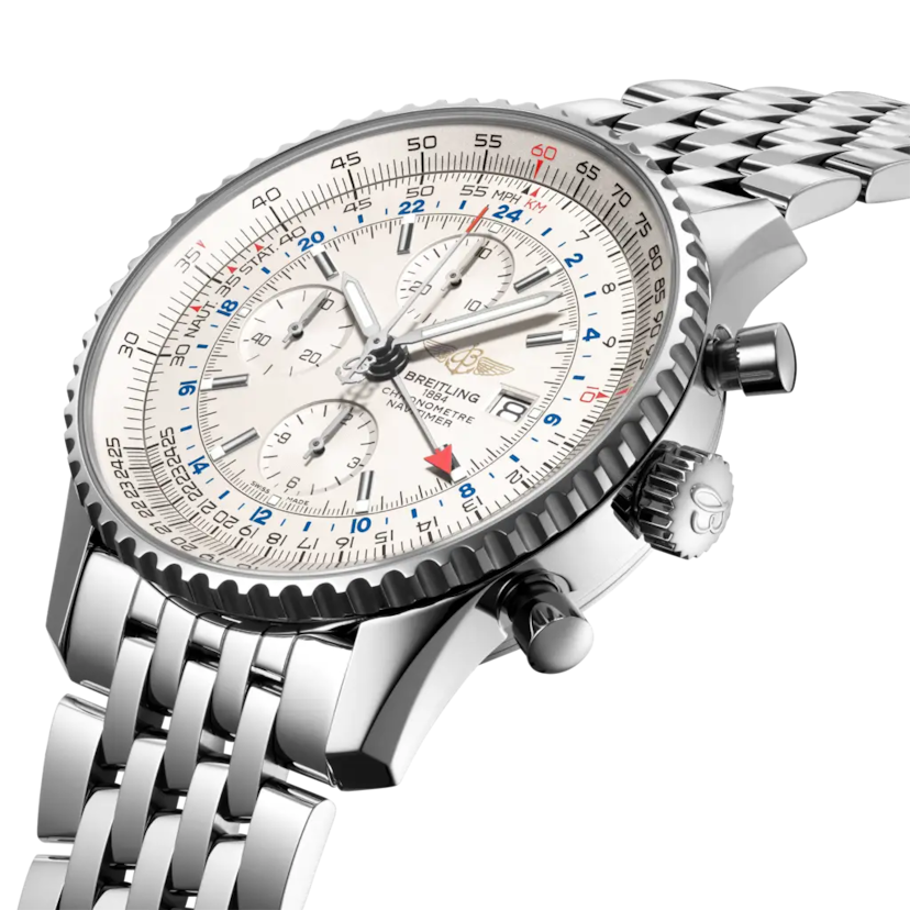 Navitimer Chronograph GMT 46 - A24322121G1A1 - image 2