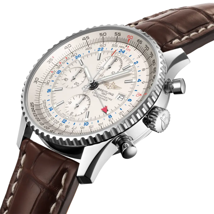 Navitimer Chronograph GMT 46 - A24322121G1P1 - image 2