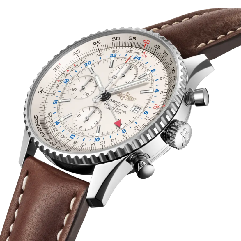 Navitimer Chronograph GMT 46 - A24322121G1X1 - image 2