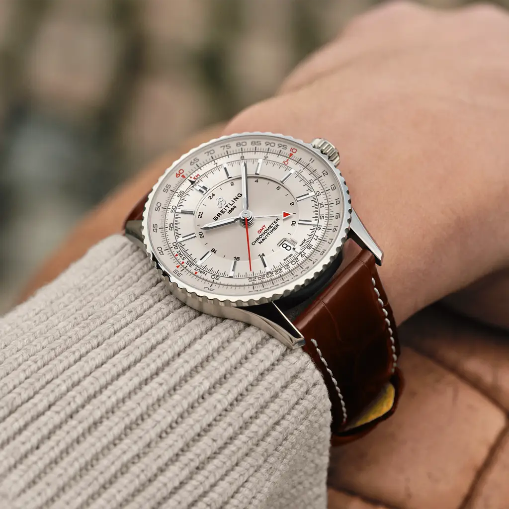 Navitimer Automatic GMT 41 - A32310211G1P1 - image 5