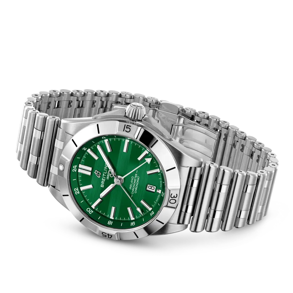 Chronomat Automatic GMT 40 Six Nations Ireland - A323987B1L1A1 - image 3