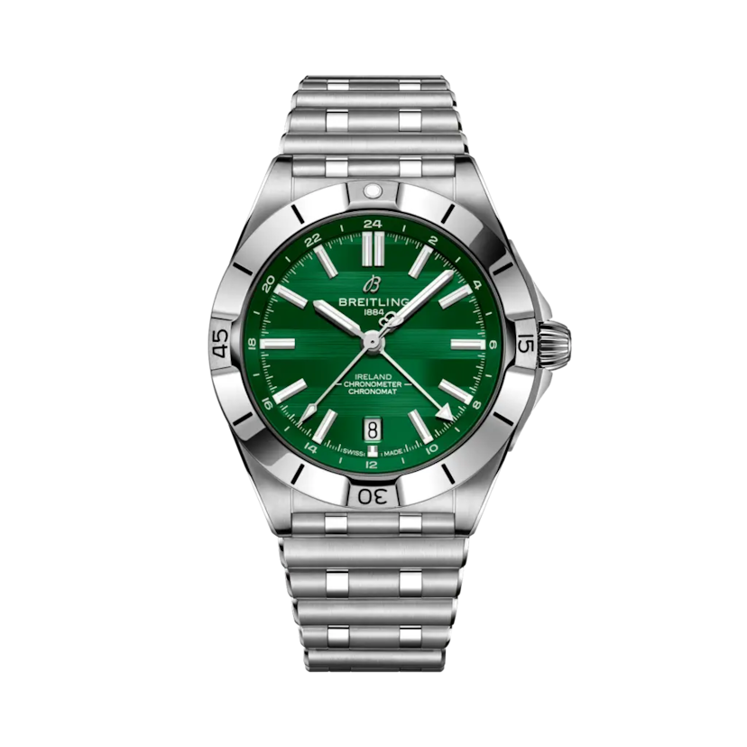 Chronomat Automatic GMT 40 Six Nations Ireland A323987B1L1A1