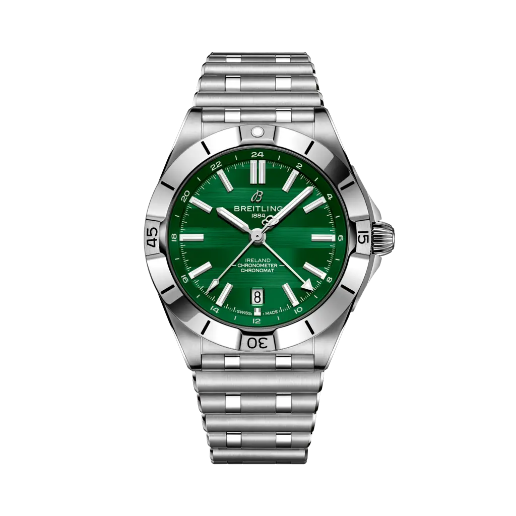 Chronomat Automatic GMT 40 Six Nations Ireland A323987B1L1A1