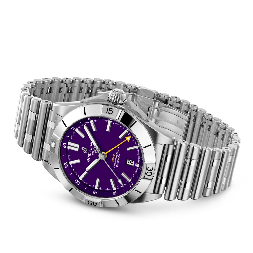 Chronomat Automatic GMT 40 NFL Minnesota Vikings Edition - A32398C31Q1A1 - image 3