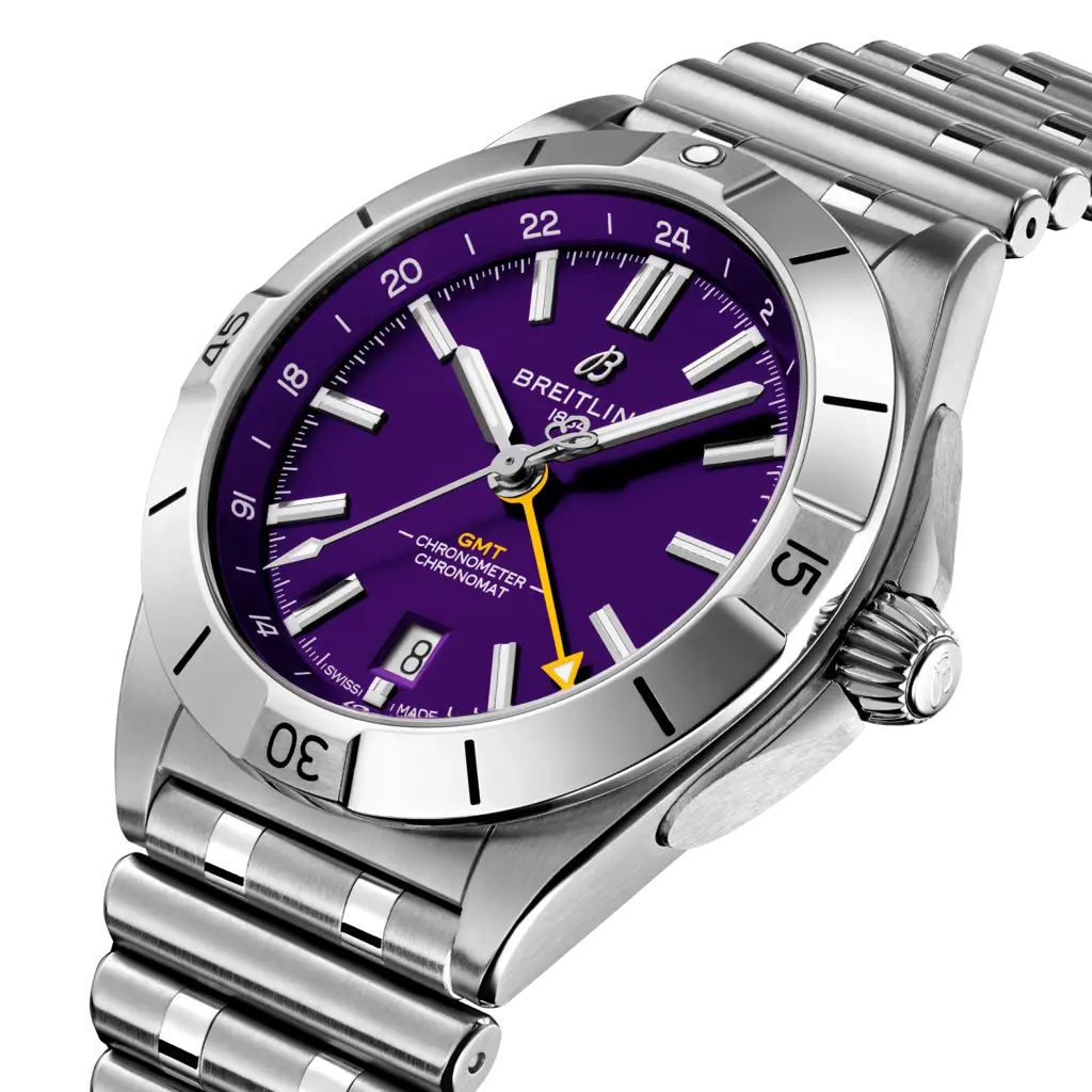 Chronomat Automatic GMT 40 NFL Minnesota Vikings Edition - A32398C31Q1A1 - image 2