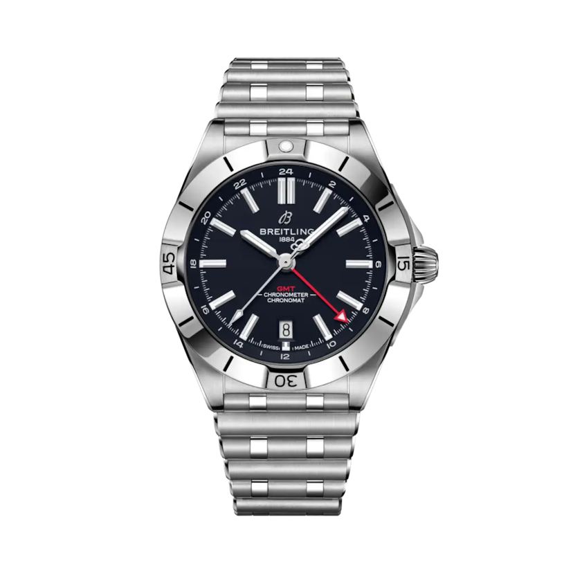 Chronomat Automatic GMT 40 NFL Houston Texans Edition, referencia A32398D61B1A1. Enlace a detalles del producto.