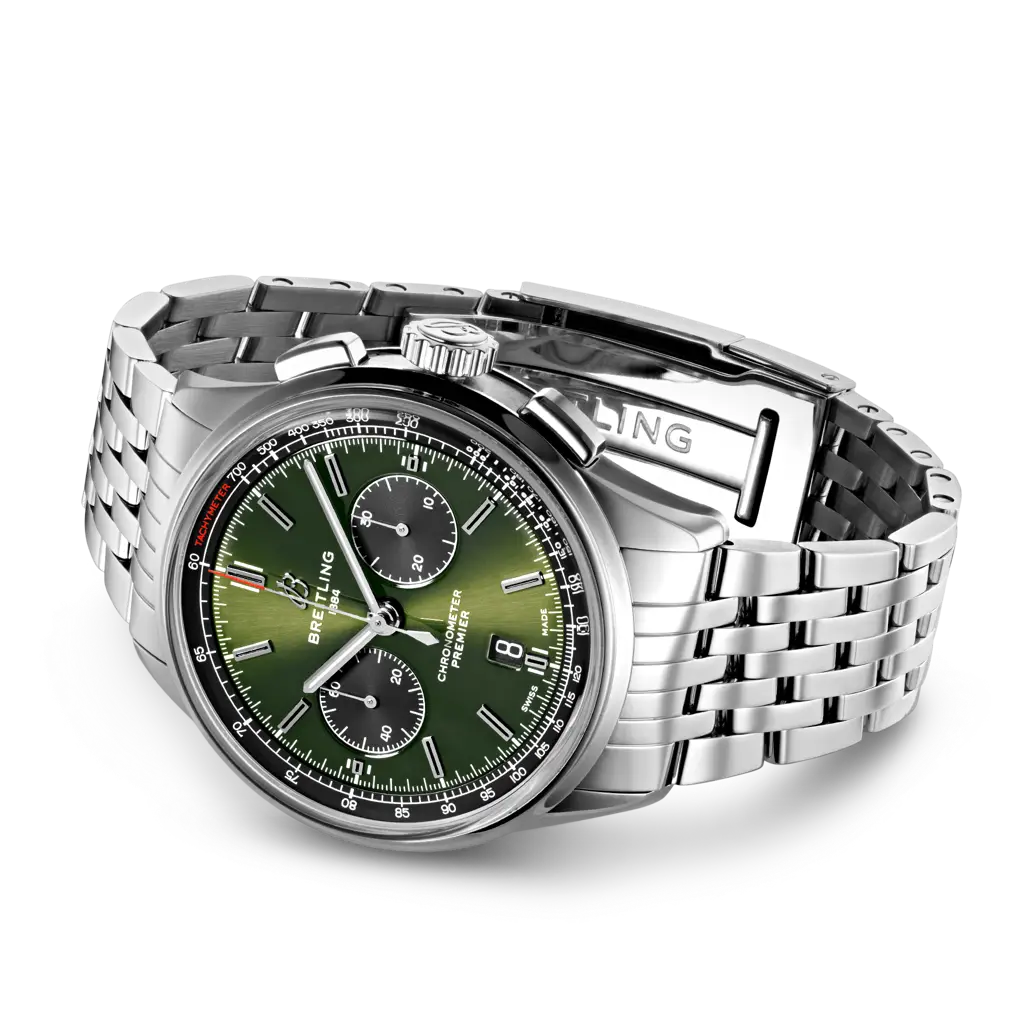 Premier B01 Chronograph 42 Bentley British Racing Green - AB0118A11L1A1 - image 3
