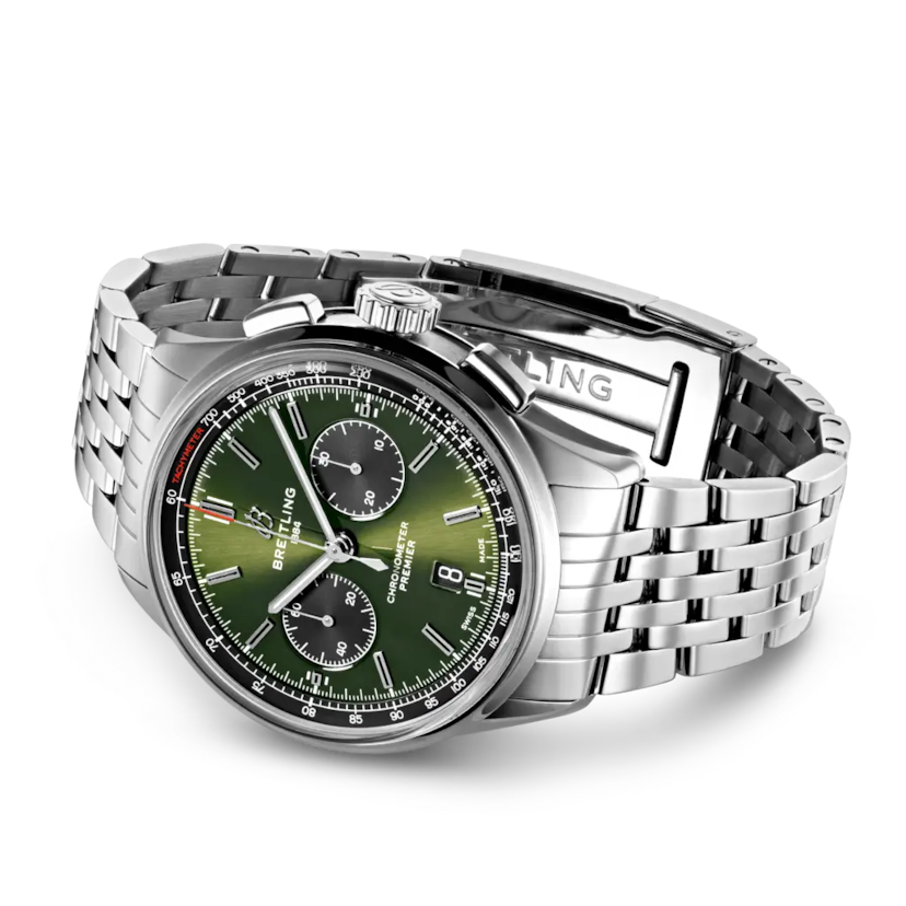 Premier B01 Chronograph 42 Bentley British Racing Green - AB0118A11L1A1 - image 3