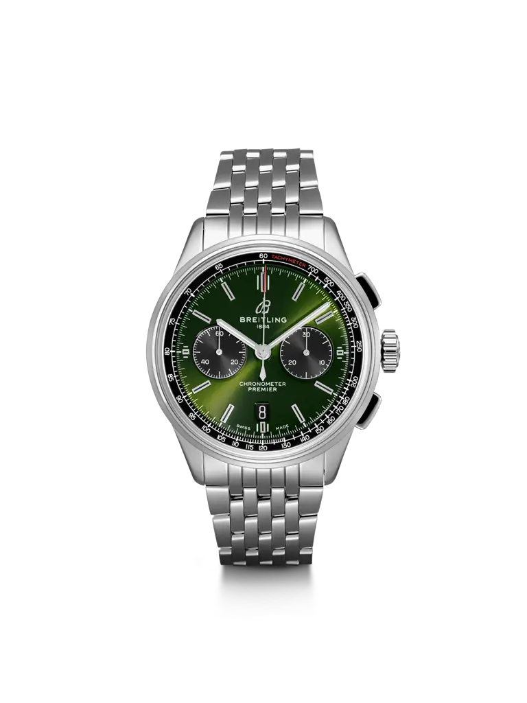 Premier B01 Chronograph 42 Bentley British Racing Green - AB0118A11L1A1 - image 1