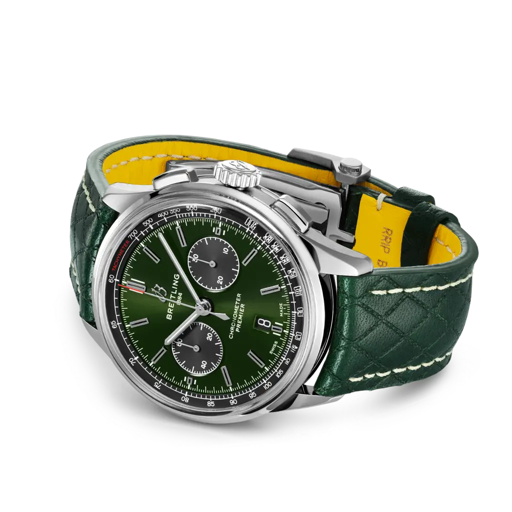 Premier B01 Chronograph 42 Bentley British Racing Green - AB0118A11L1X1 - image 3