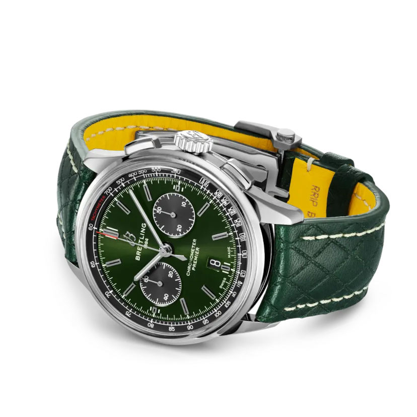 Premier B01 Chronograph 42 Bentley British Racing Green - AB0118A11L1X1 - image 3