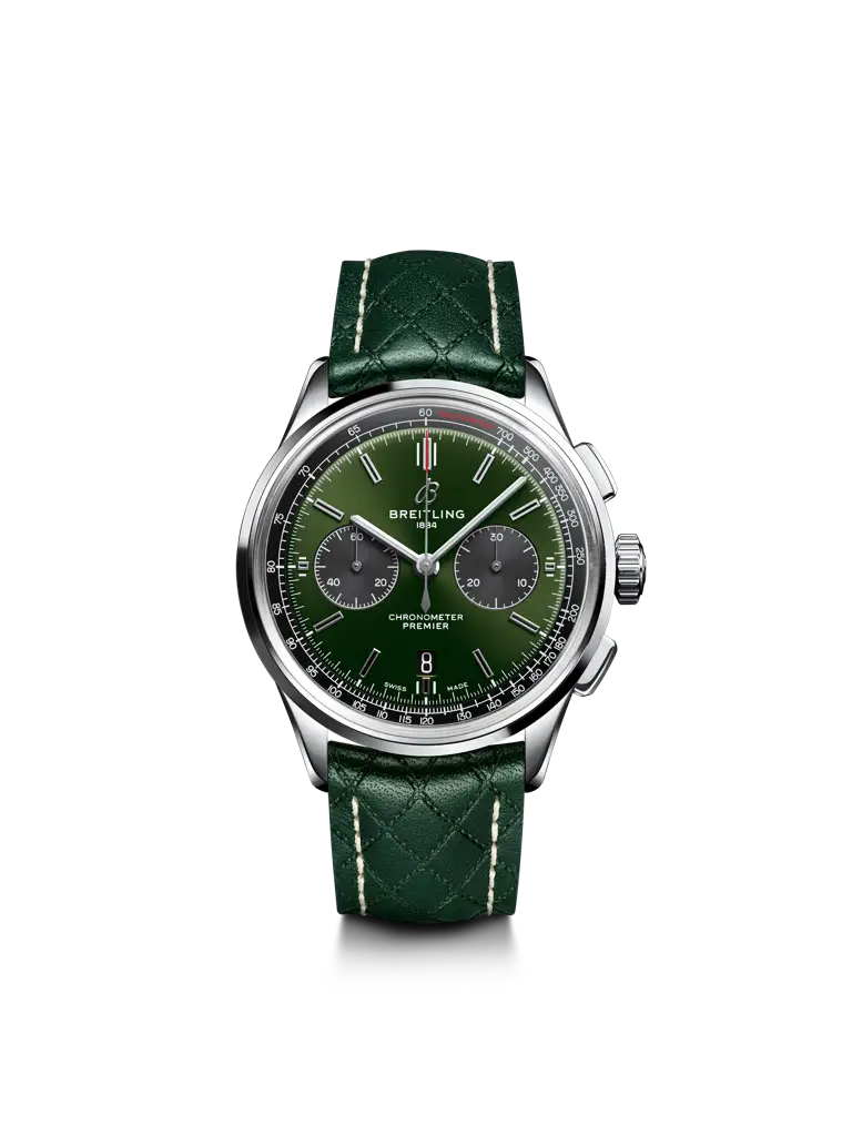 Premier B01 Chronograph 42 Bentley British Racing Green - AB0118A11L1X1 - image 1