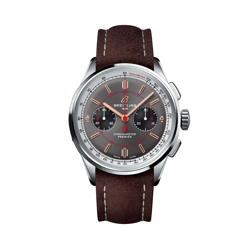 Premier B01 Chronograph 42 Wheels and Waves - AB0118A31B1X1 - image 1