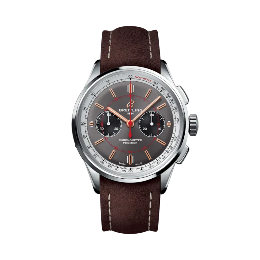 Premier B01 Chronograph 42 Wheels and Waves - AB0118A31B1X2 - image 1