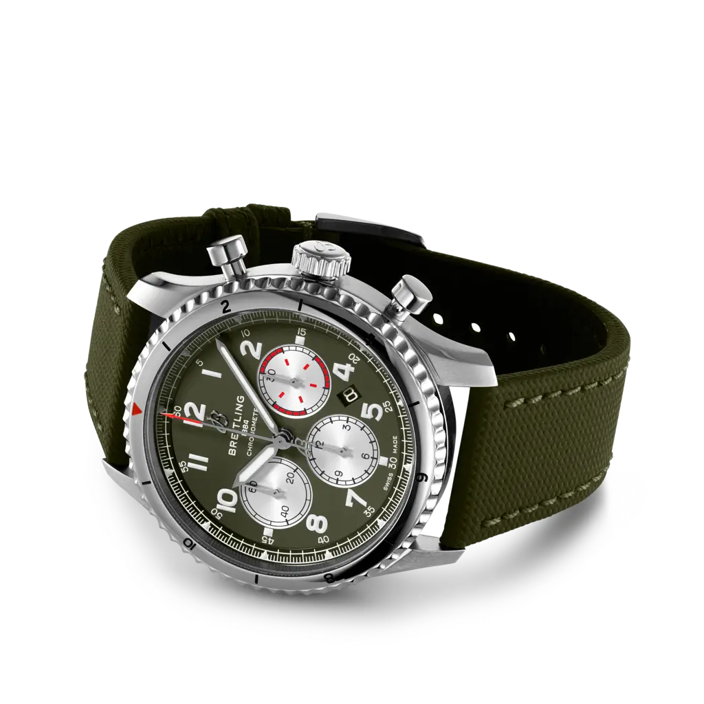 Aviator 8 B01 Chronograph 43 Curtiss Warhawk - AB01192A1L1X1 - image 3