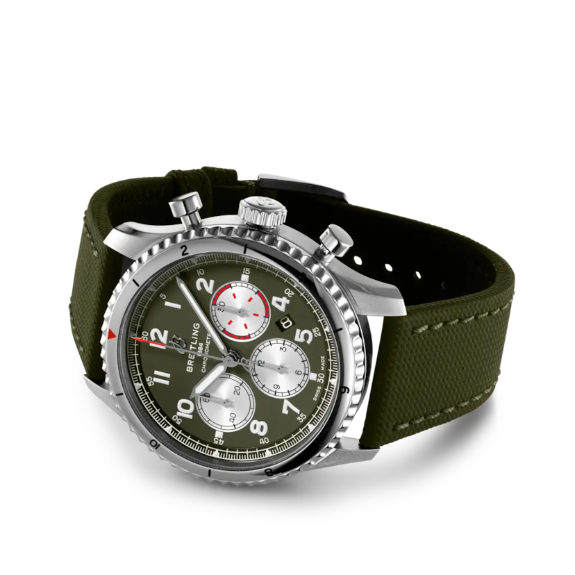 Aviator 8 B01 Chronograph 43 Curtiss Warhawk - AB01192A1L1X1 - image 3