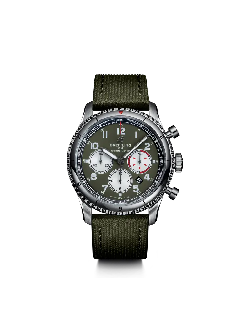 Aviator 8 B01 Chronograph 43 Curtiss Warhawk - AB01192A1L1X1 - image 1