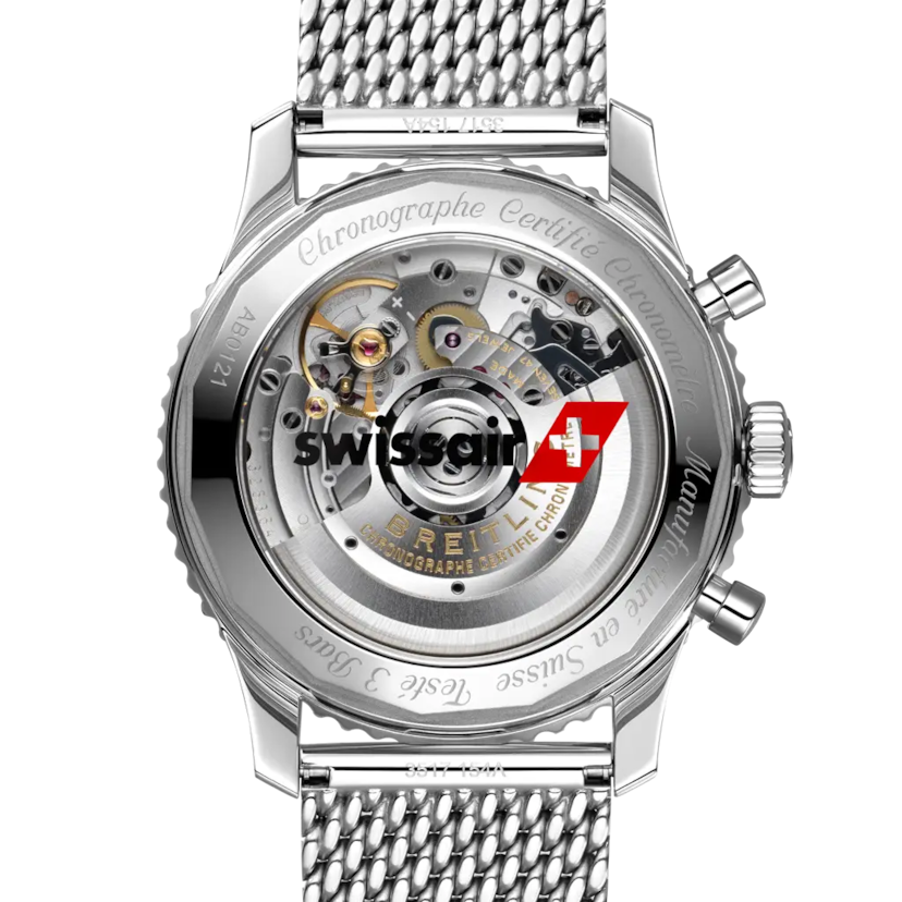Navitimer B01 Chronograph 43 Swissair - AB01211B1B1A1 - image 4