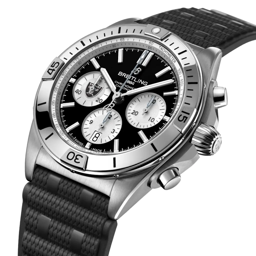Chronomat B01 42 NFL Las Vegas Raiders Edition - AB01342B1B1S1 - image 2