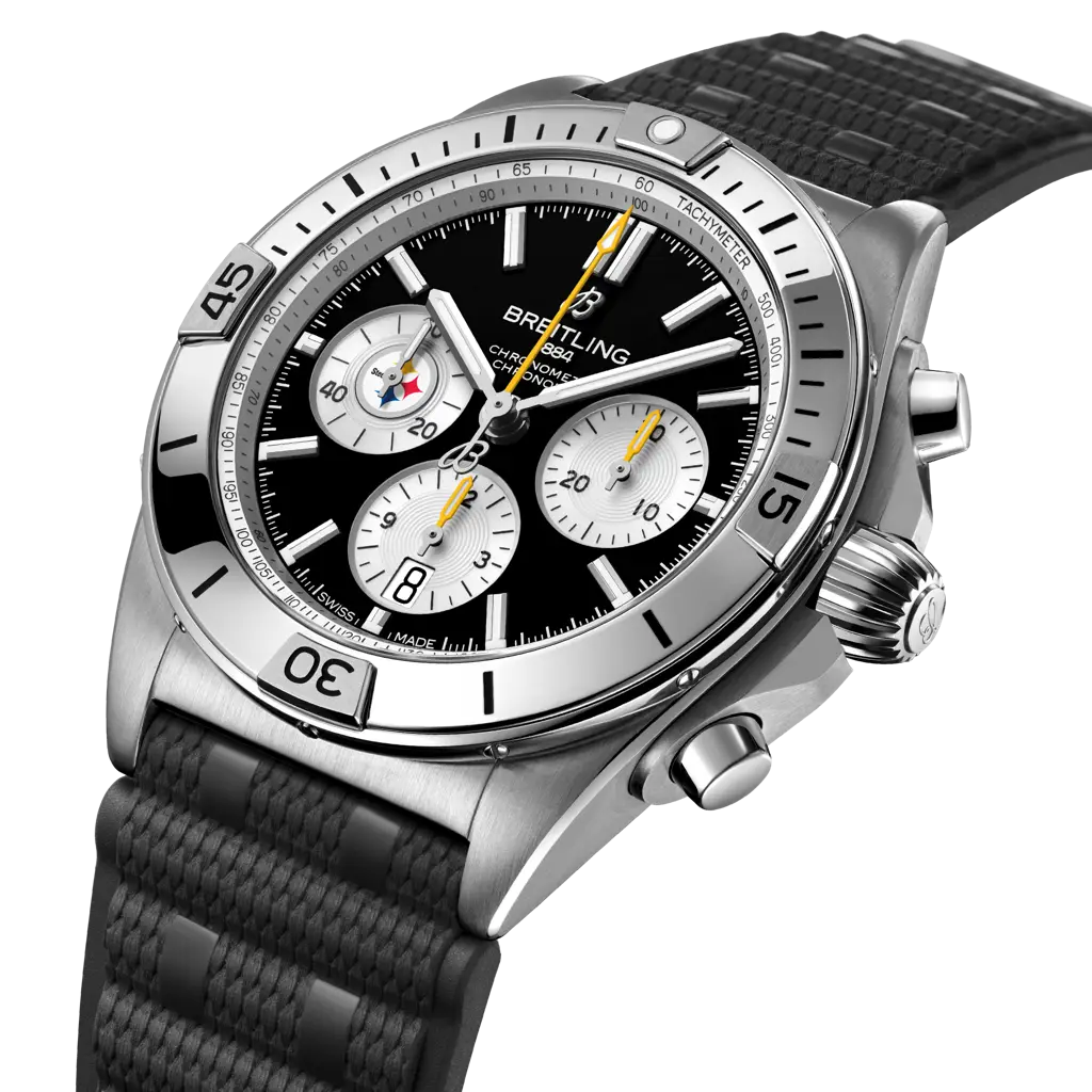 Chronomat B01 42 NFL Pittsburgh Steelers Edition - AB01342B1B2S1