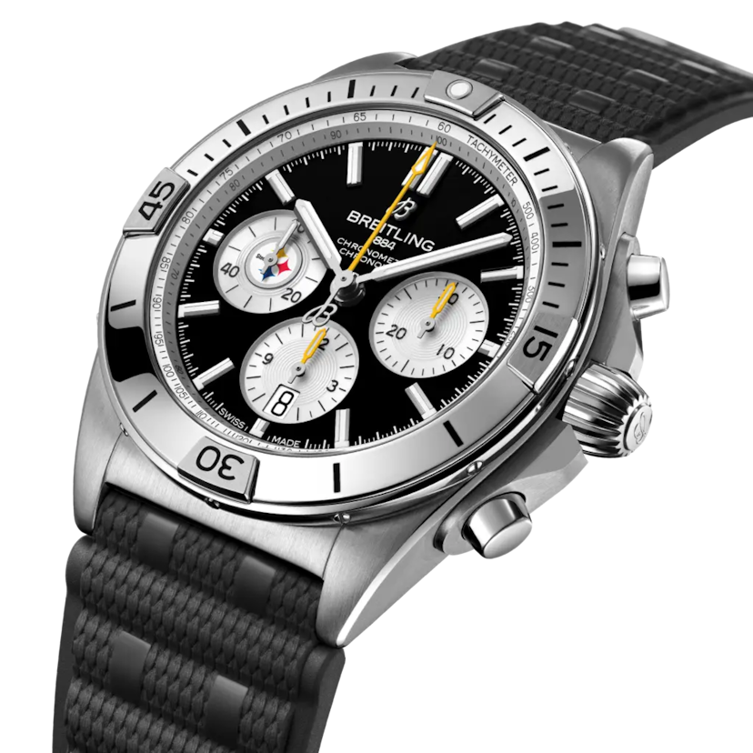 Chronomat B01 42 NFL Pittsburgh Steelers Edition - AB01342B1B2S1 - image 2