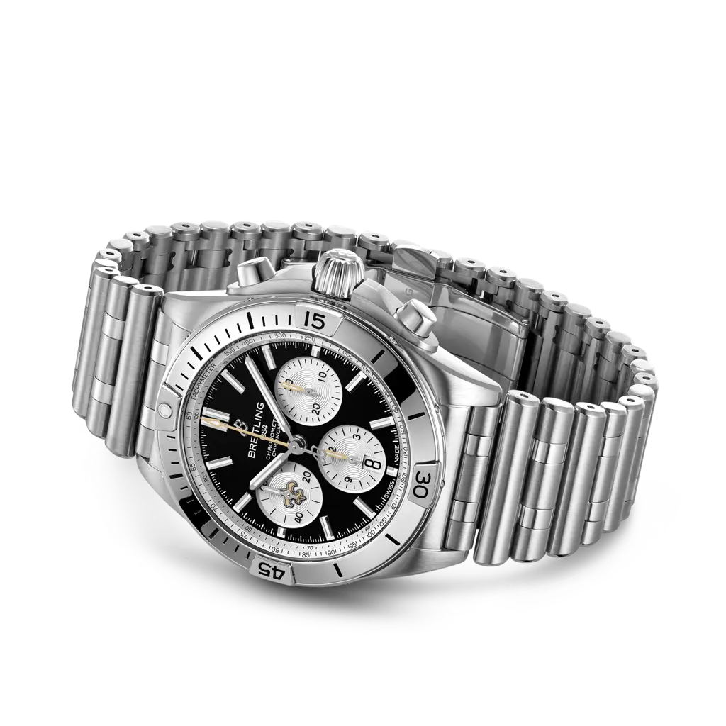 Chronomat B01 42 NFL New Orleans Saints Edition - AB01342B1B4A1 - image 3