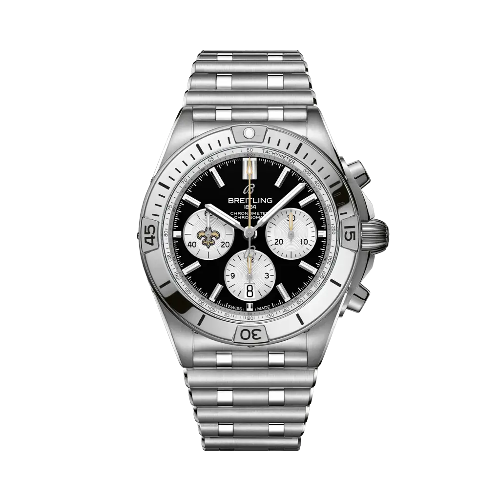 Chronomat B01 42 NFL New Orleans Saints Edition - AB01342B1B4A1 - image 1