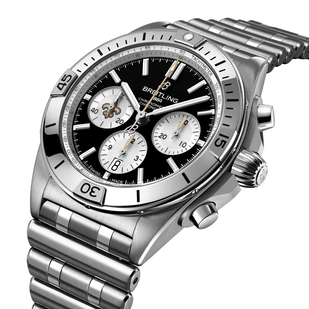 Chronomat B01 42 NFL New Orleans Saints Edition - AB01342B1B4A1
