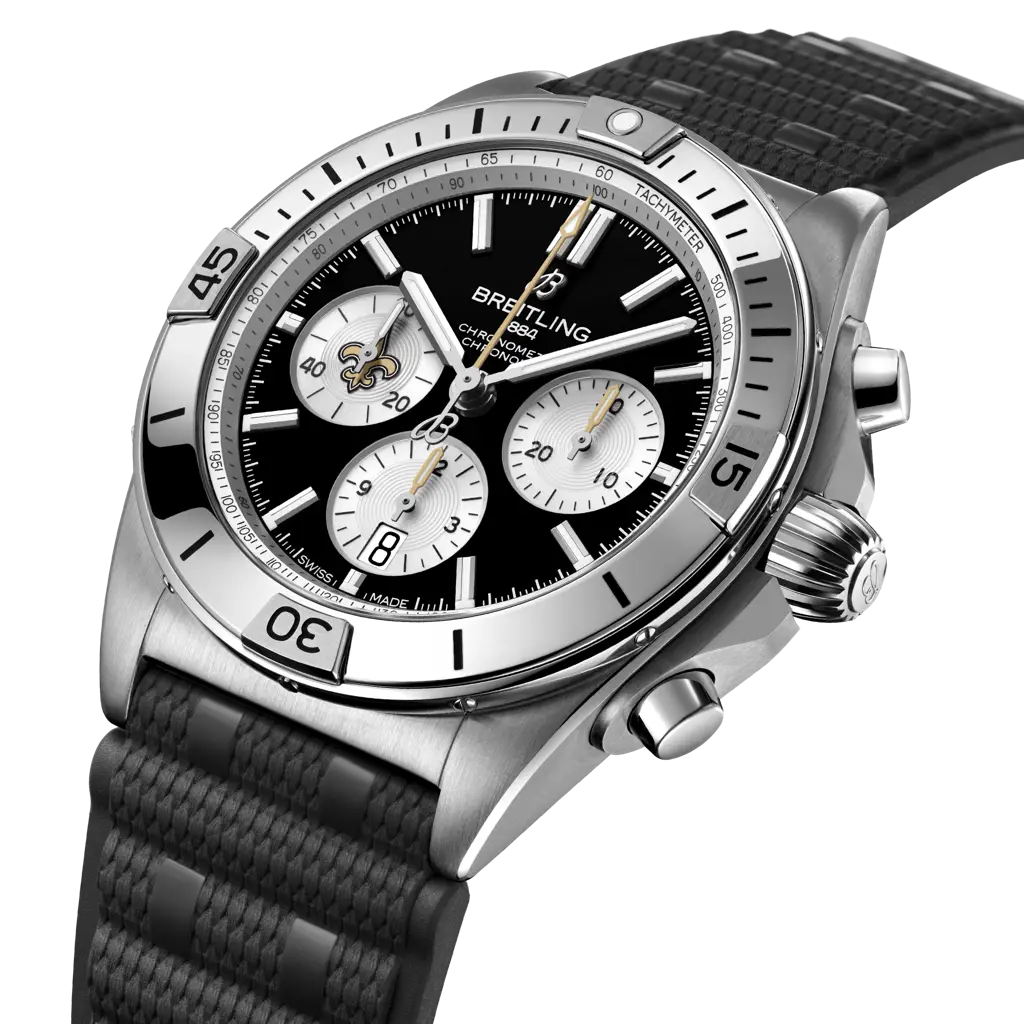 Chronomat B01 42 NFL New Orleans Saints Edition - AB01342B1B4S1