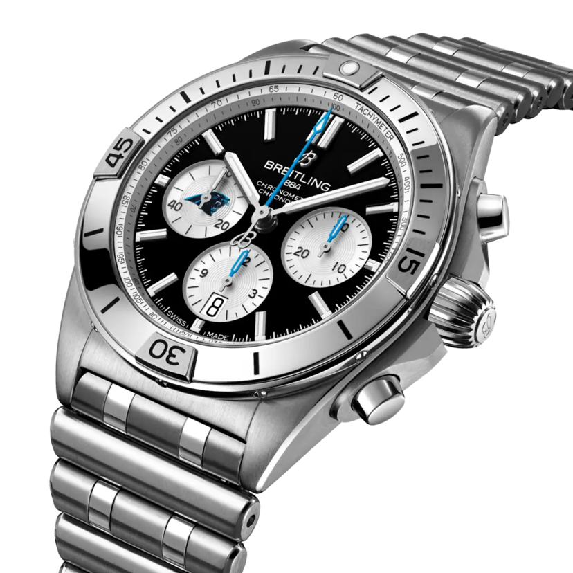 Chronomat B01 42 NFL Carolina Panthers Edition - AB01342B1B5A1 - image 2