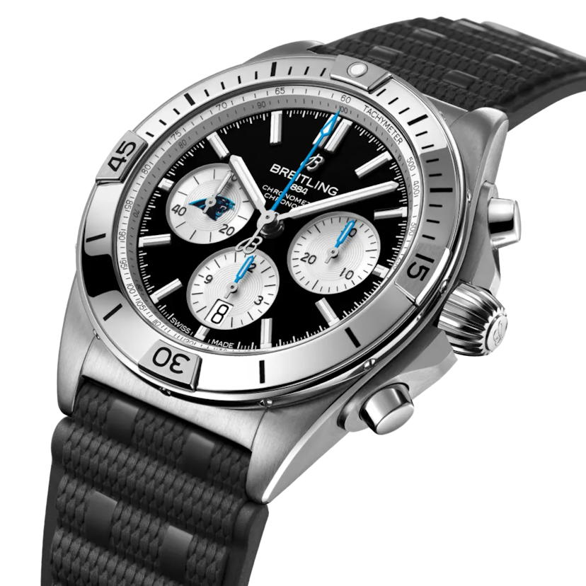 Chronomat B01 42 NFL Carolina Panthers Edition - AB01342B1B5S1 - image 2