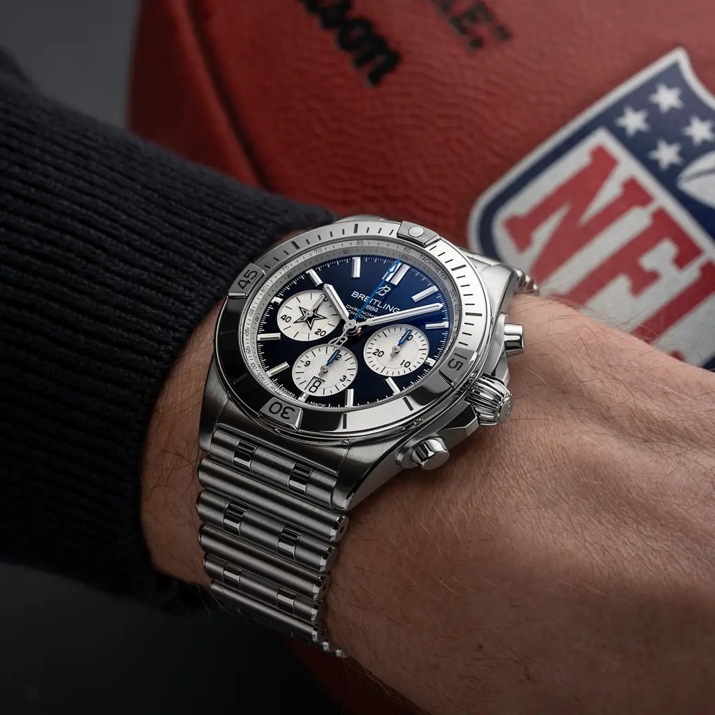 Chronomat B01 42 NFL Dallas Cowboys Edition - AB01342B1C1A1 - image 5