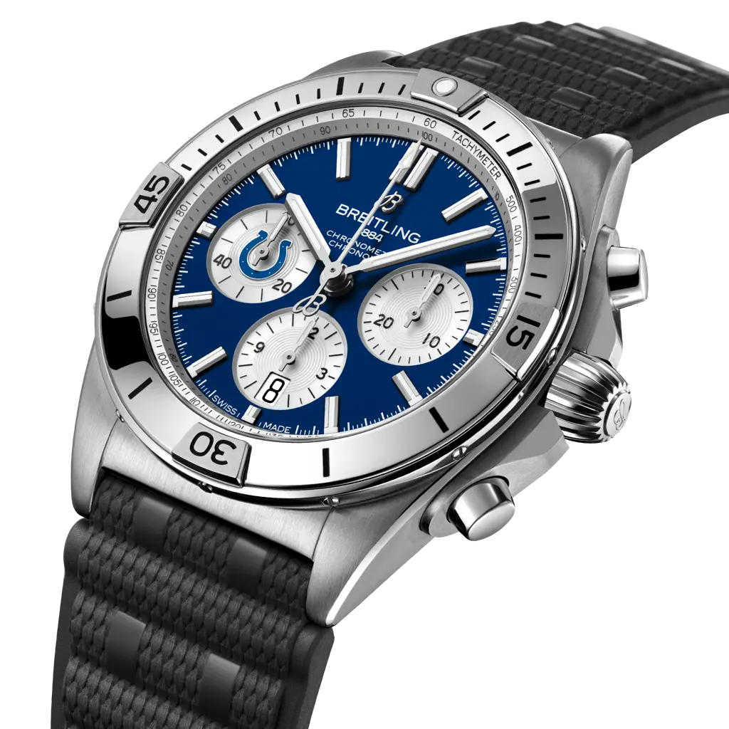 Chronomat B01 42 NFL Indianapolis Colts Edition - AB01342B1C2S1