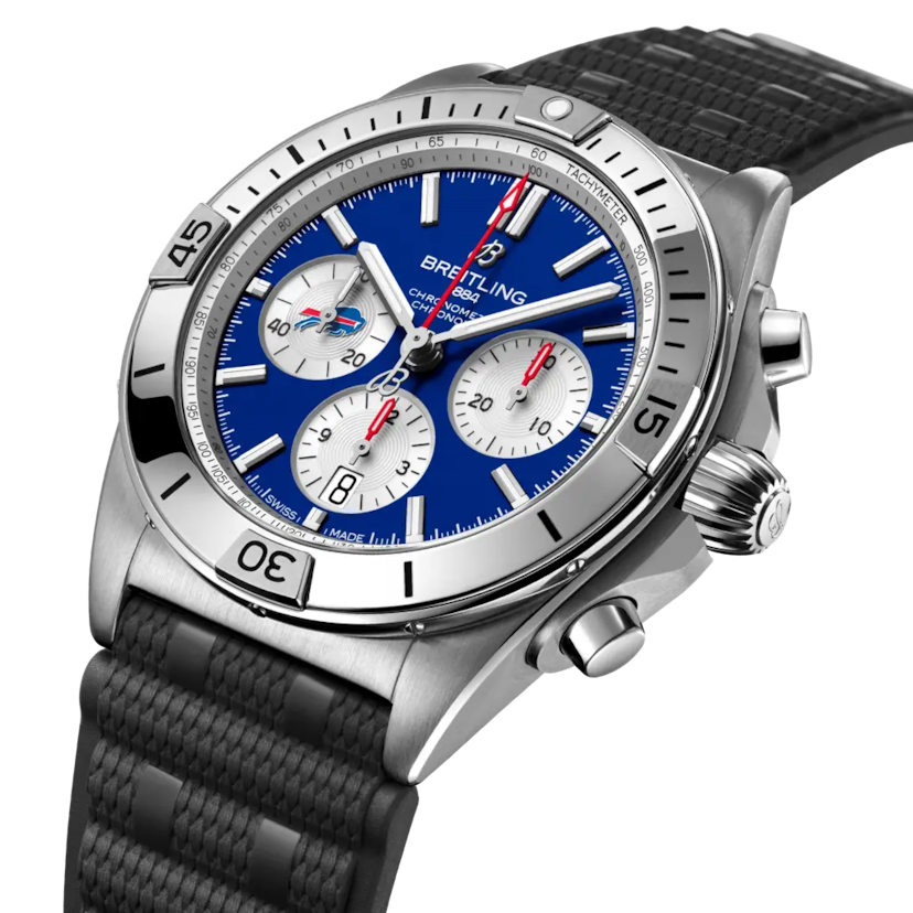 Chronomat B01 42 NFL Buffalo Bills Edition - AB01342B1C3S1 - image 2