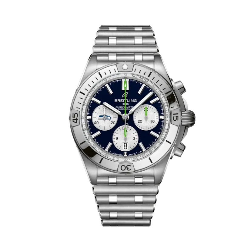 Chronomat B01 42 NFL Seattle Seahawks Edition AB01342B1C4A1