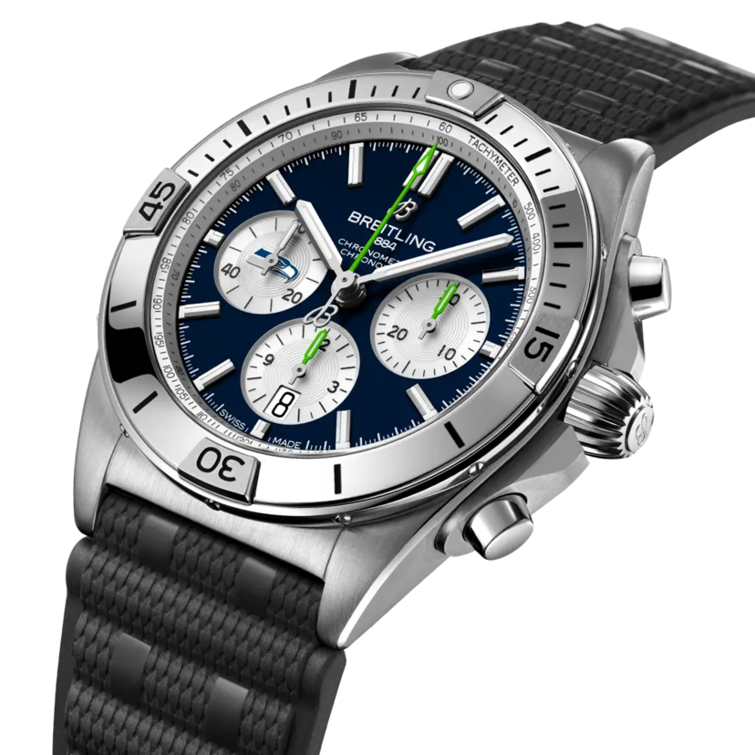 Chronomat B01 42 NFL Seattle Seahawks Edition - AB01342B1C4S1 - image 2