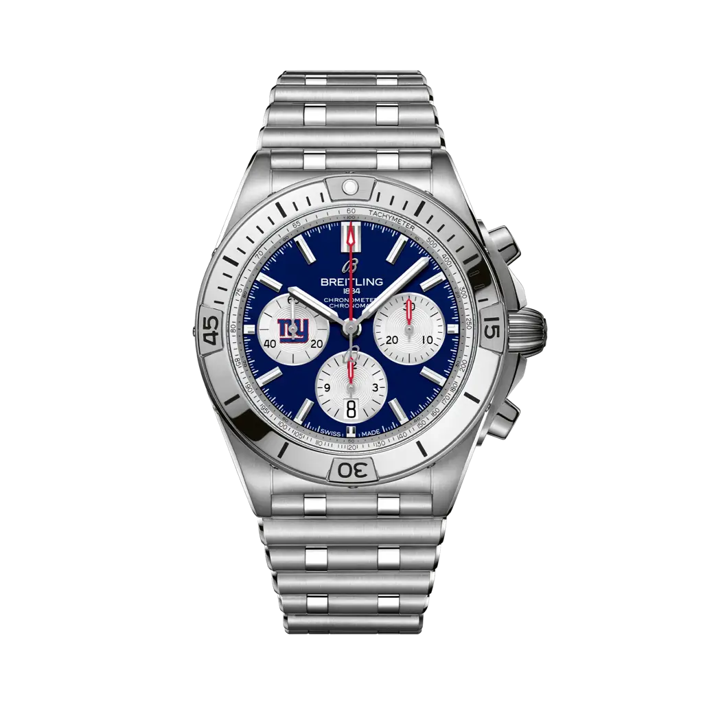 Chronomat B01 42 NFL New York Giants Edition AB01342B1CAA1