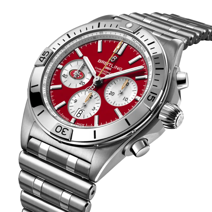 Chronomat B01 42 NFL San Francisco 49ers Edition - AB01342B1K1A1 - image 2