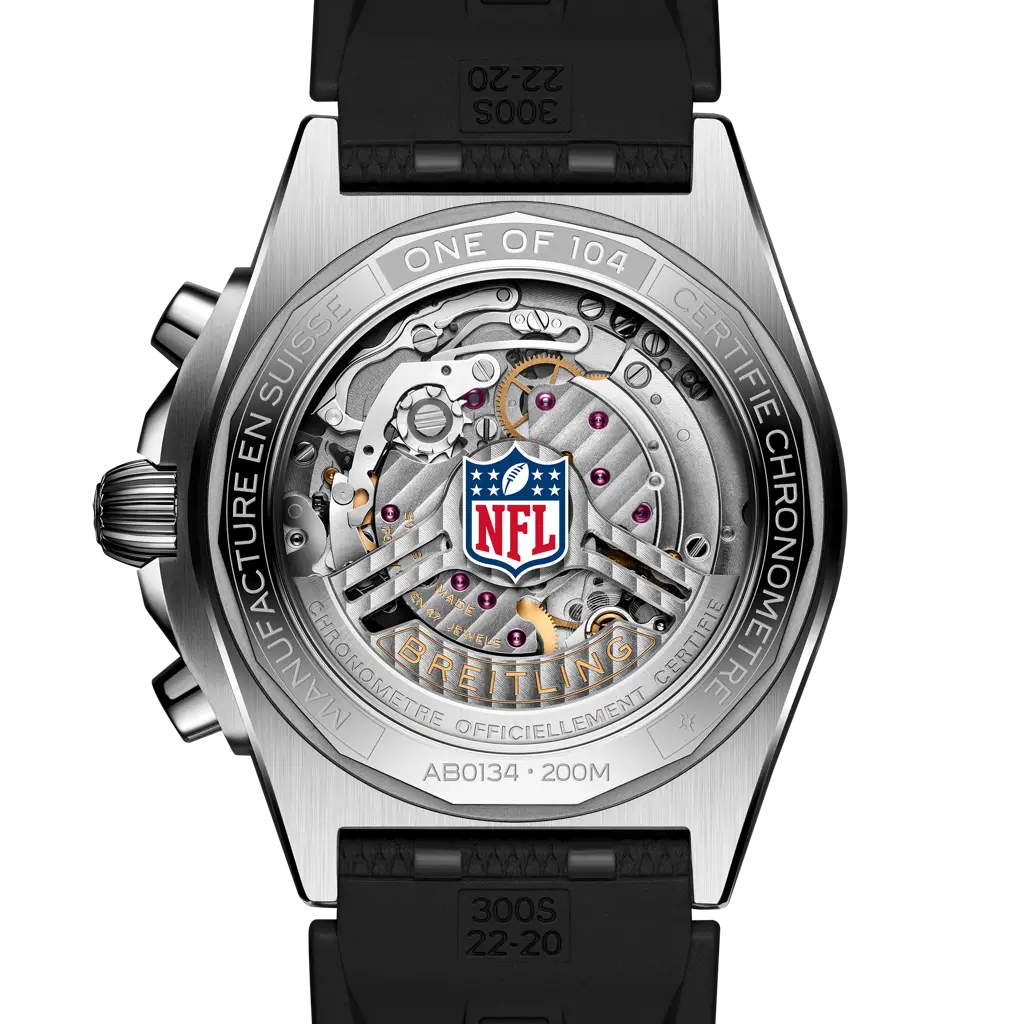 Chronomat B01 42 NFL San Francisco 49ers Edition - AB01342B1K1S1 - image 4