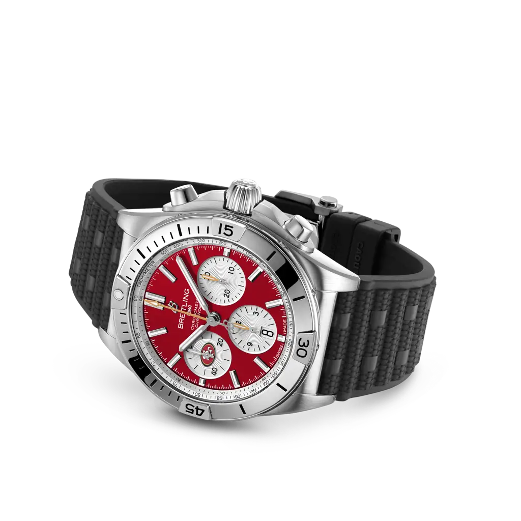 Chronomat B01 42 NFL San Francisco 49ers Edition - AB01342B1K1S1 - image 3
