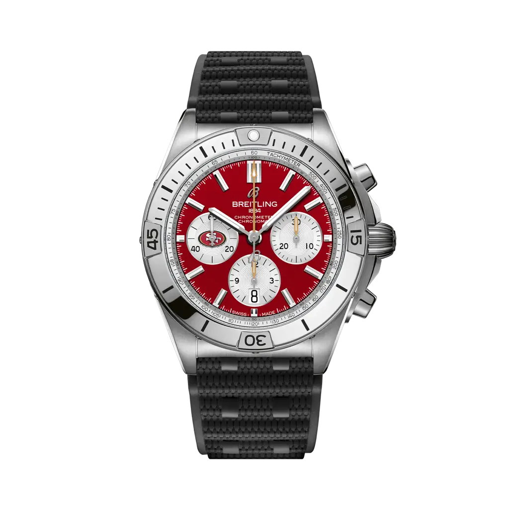 Chronomat B01 42 NFL San Francisco 49ers Edition - AB01342B1K1S1 - image 1