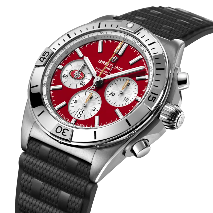 Chronomat B01 42 NFL San Francisco 49ers Edition - AB01342B1K1S1 - image 2