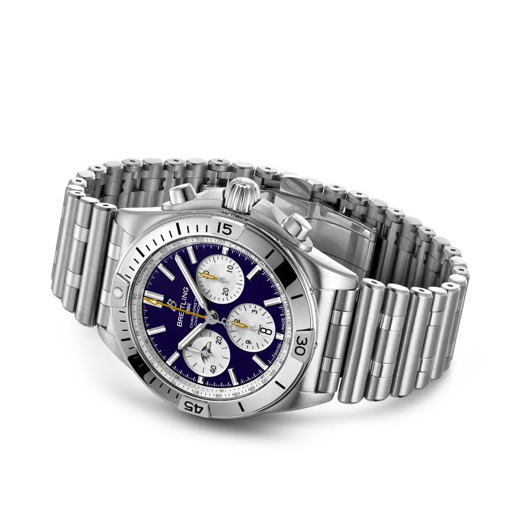 Chronomat B01 42 NFL Baltimore Ravens Edition - AB01342B1K2A1 - image 3