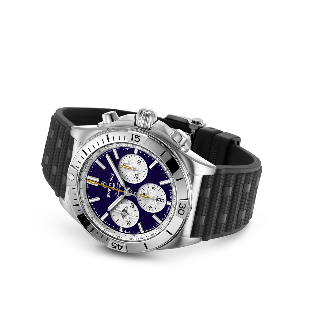 Chronomat B01 42 NFL Baltimore Ravens Edition - AB01342B1K2S1 - image 3