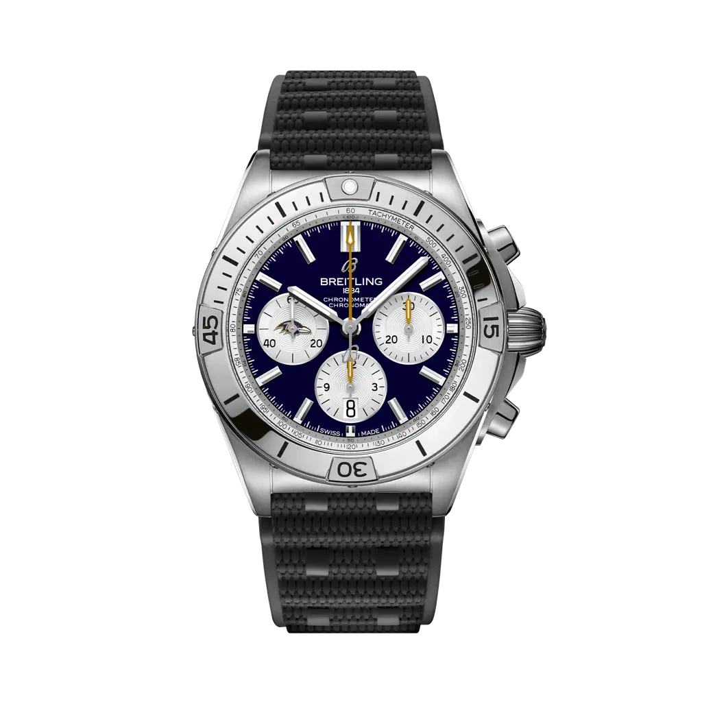 Chronomat B01 42 NFL Baltimore Ravens Edition - AB01342B1K2S1 - image 1