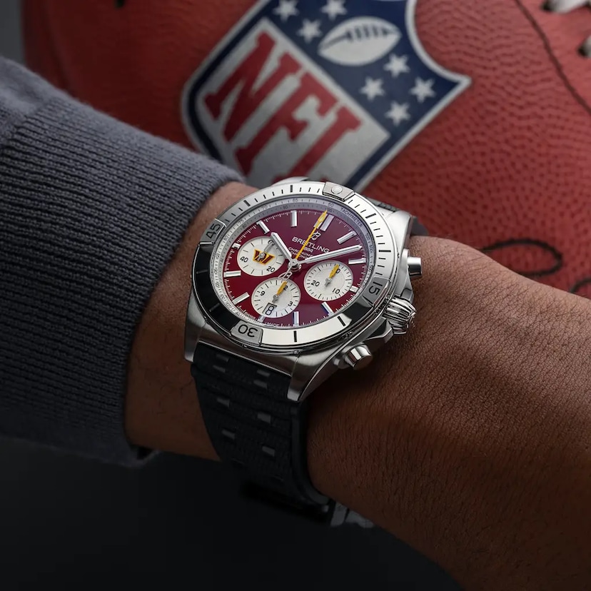 Chronomat B01 42 NFL Washington Commanders Edition - AB01342B1K3S1 - image 5