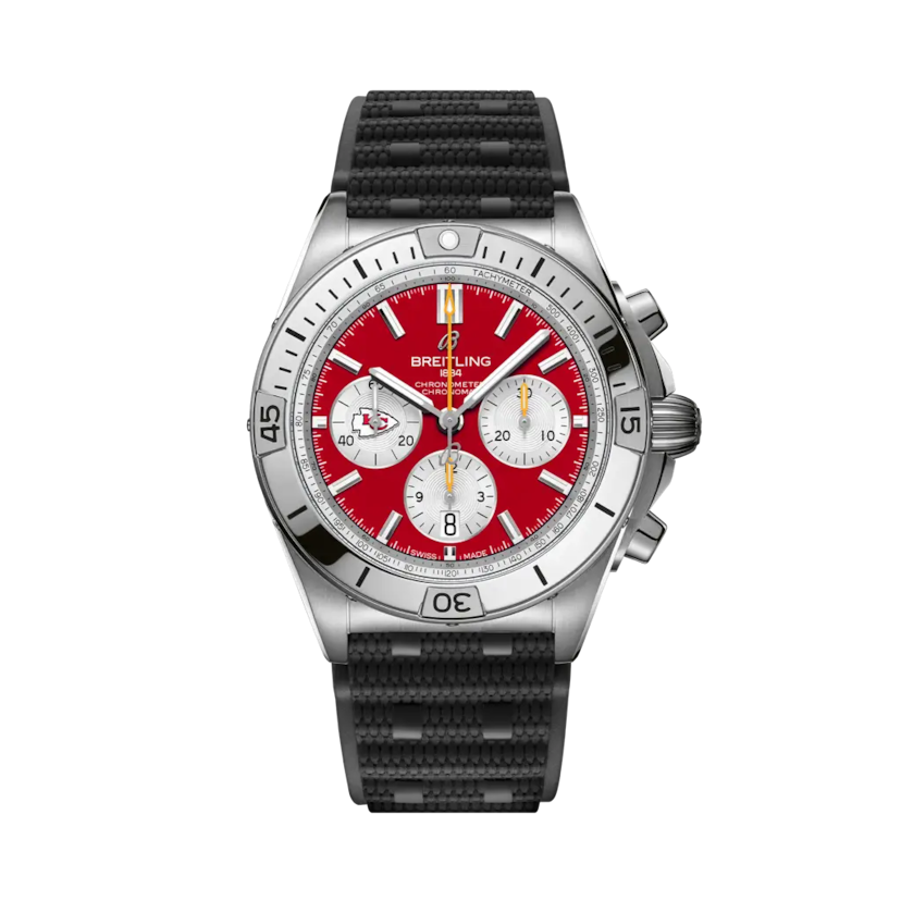 Chronomat B01 42 NFL Kansas City Chiefs Edition - AB01342B1K5S1 - image 1